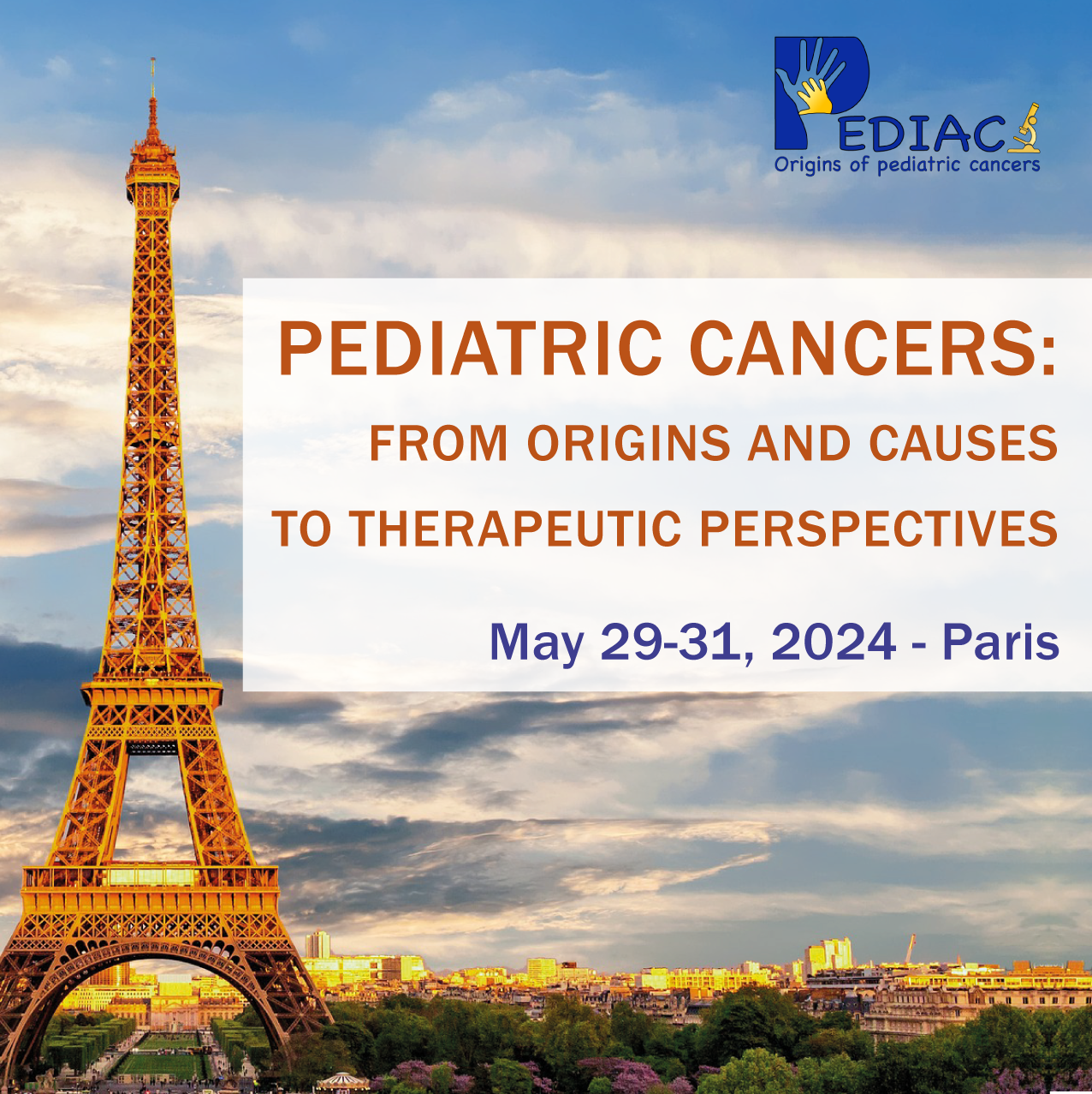 SAVE THE DATE Symposium On Pediatric Cancers May 2024 Paris   Miniature PEDIAC Sympo2024 